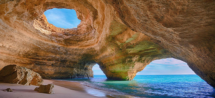 Historic Fortaleza de Sagres on the windswept Sagres Peninsula. 