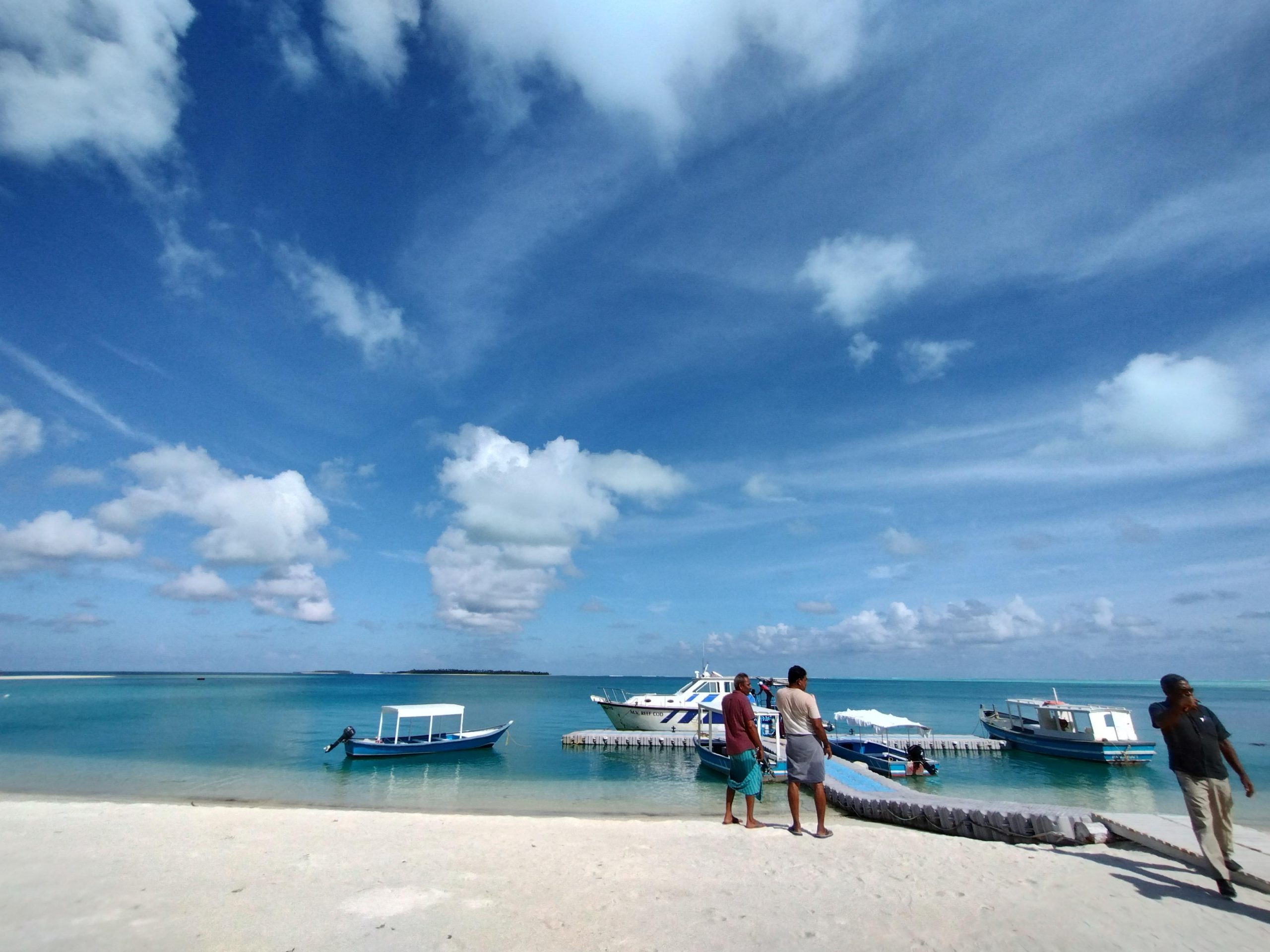 Minicoy Island Lagoon: Stunning lagoon and marine life at Minicoy Island, perfect for snorkeling. 