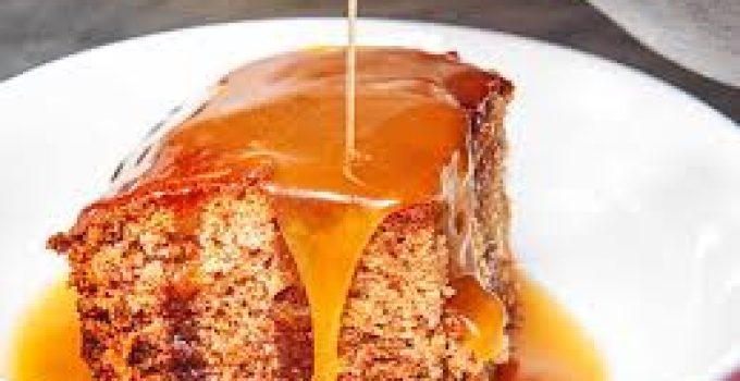 Sticky Toffee Pudding: Hidangan Penutup Klasik Inggris yang Menggoda Selera