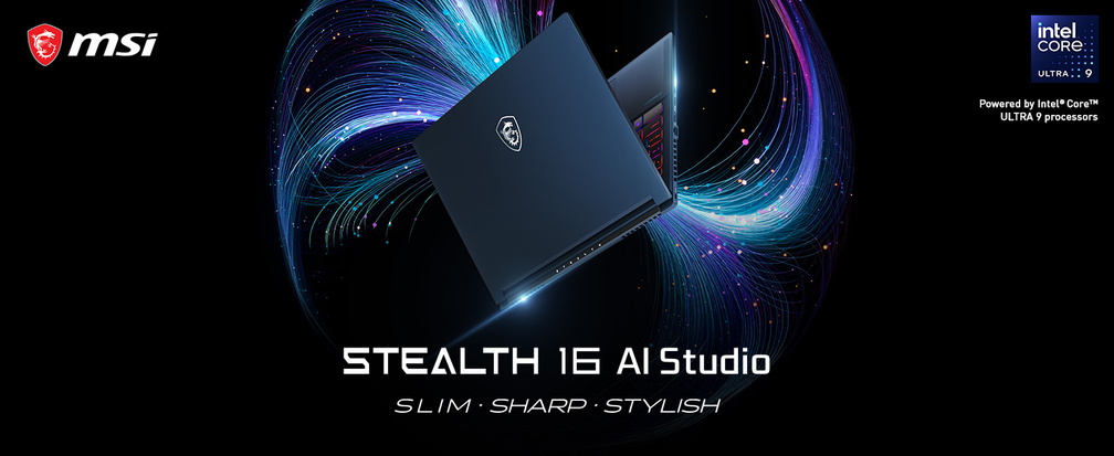 Desain dan Keunggulan Stealth 16 AI Studio