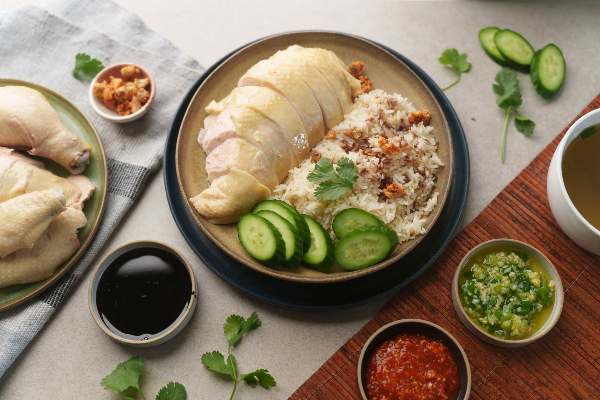 Hainanese Chicken Rice
