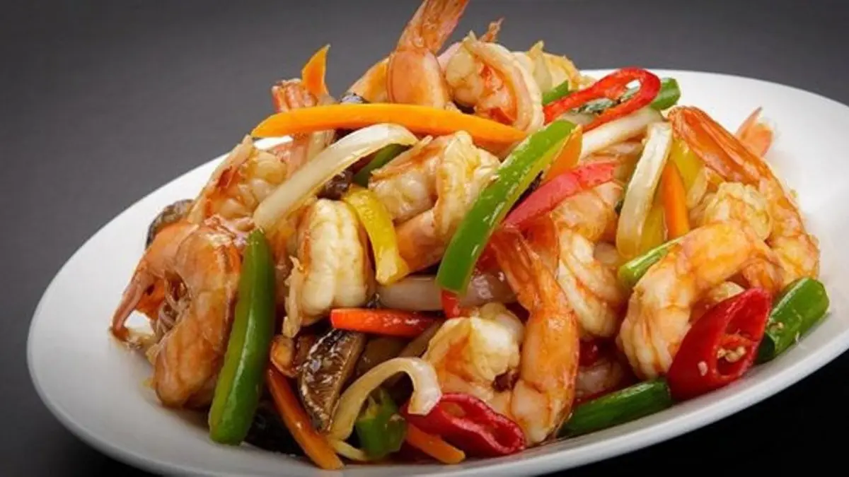 Tumis Oyong Udang